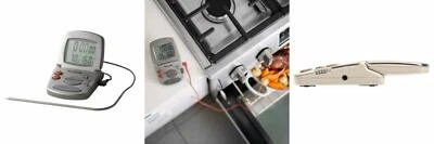 Taylor Precision Products Digital Cooking Thermometer with Probe and Timer