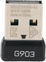 USB Receiver for Wireless Mouse, 2.4 GHz USB Dongle Mouse Receiver Adapter for Logitech G903 Lightspeed Wireless Mouse