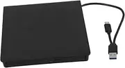 Cd Burner for Desktop Pc External DVD Drive for Laptop Portable Cd Reader Quick Setup Supports Disc Formats