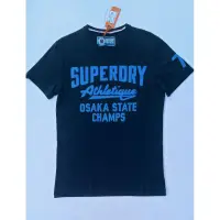 在飛比找蝦皮購物優惠-【全新㊣台灣公司貨】Superdry 經典復古LOGO短袖T