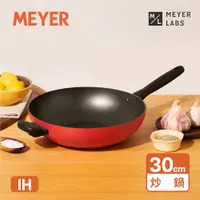 在飛比找PChome24h購物優惠-【MEYER 美亞】IH導磁陶瓷不沾炒鍋30CM - BAU