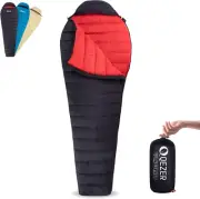 Ultralight down Sleeping Bag for Adults with 600 Fill Power, Compact Sleeping Ba