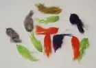 Dozen Assorted Shallow Water Hare Leaches Streamer Flies - New