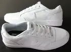 Vans Men's Lowland Cc Sport True White Canvas Leather Skate Shoes Size 10 NIB