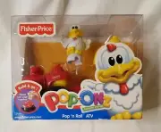 Fisher Price Chicken Pop Onz Pop 'n Roll ATV C6320 Build & Go New In Packaging