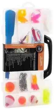 Ready 2 Fish Deluxe Tackle Kit – Fishing Accessories & Supplies Box