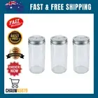 3x 1L Canning Jars 1000ml Mason Jar Empty Glass Spice Preserve Bottles Storage