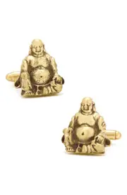Cufflinks, Inc. Smiling Buddha Cuff Links