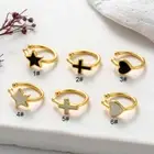 Non Piercing Cross Ear Cuff Hoop Fake Clip on Earrings Tragus Helix Cartilage