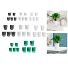 5Pcs Self Watering Plant Pots Lazy People Planters for Dorm Office Hotel