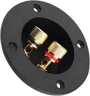 FUNOMOCYA Speaker Junction Box Subwoofer Terminals 6pcs Speaker Terminal Connectors Gold Plated for Easy Installation
