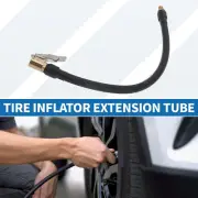 1pc 14.17" 12.6mm OD Tire Inflator Extension Tube 0.305inx32TPI for Car Bicycle
