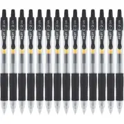 Pilot G2 Gel Pens 14 Count 0.5mm Black Smooth Long Lasting Quick Drying Ink