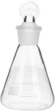 iplusmile Glass Stoppered Flask for Laboratory Chemistry Glassware for Experiments Laboratory Flask for Scientific Research and Chemical Experiments