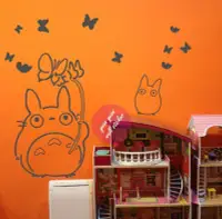 在飛比找Yahoo!奇摩拍賣優惠-【源遠】龍貓系列- Totoro【CT-06】壁貼 宮崎駿 