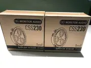 Brand New Monitor CSS230 in-ceiling X 2 speakers for sale
