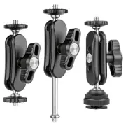 Travel Friendly Aluminum Camera Arm for Vloggings and Live Streaming Setups