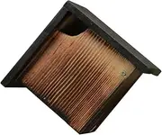 1Pc Wooden Bird Nest Outdoor Tree Mounted Pet Bird Cage Natural Parrot Breeding Box with Knob for Easy Cleaning for Indoor Outdoor Use for Nesting and Resting