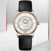 在飛比找PChome24h購物優惠-MIDO美度 BARONCELLI 永恆系列 真鑽機械腕錶 
