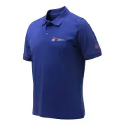 Beretta Broken Clay Competition Polo - Cotton Blue #mp033-t1354-0560