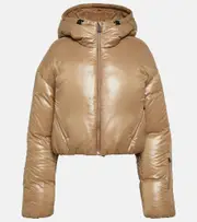 [Aztech Mountain] Aztech Mountain Daisy cropped down jacket AU 16 green