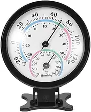 Portable Analog Thermometer Hygrometer Mini Temperature Humidity Gauge