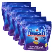 Finish 225 x Powerball Quantum Dishwashing Tablets Lemon Sparkle (5 x 45 Pack)