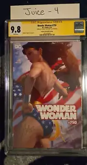 Wonder Woman #750 CGC 9.8 SS Artgerm Variant NM/M