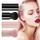 Portable Soft Foundation Blusher Face Powder Brush Telescopic Makeup Tool D0J3