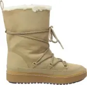 Cole Haan Women's Zerogrand Cloud WP Snow Boot W22241 Birch Suede