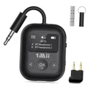 SafeFly Min+ Bluetooth Transmitter and Receiver,Bluetooth Adapter for Black