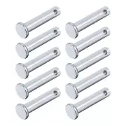 Clevis Pins (6mmx20mm) 30Pcs, Single Hole Flat Head Carbon Steel Fastener Pin