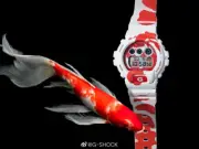 New CASIO G-SHOCK NISHIKIGOI koi Watch Red DW-6900JK-4JR dw-6900 beautiful