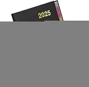 Calendar Notebook,College Notebooks - Waterproof A5 Calendar Notebook 2025 Thick Paper Home School Supplies for Students