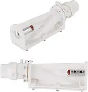 COSMEVIVI Rc Pump Spray Thruster 6-12v Turbo for Rc Boats White High Maneuverability Shallow Water