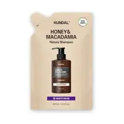 KUNDAL - Honey & Macadamia Nature Shampoo - Refill Pack - 400ml - White Musk