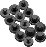 SANATO 14 Pcs Steel Double Flares Tool Black Adapters,Suit for 3/16, 1/4, 5/16, 3/8, 7/16, 1/2, 5/8 OD Tubing Expander Connector