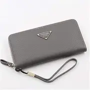 [HAMKVBPR] Women's Long Wallet Mobile Phone Change Purse Brush Long Wallet Long Purse (Color : E, Size : 23x18.5x3.5cm)
