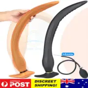 Anal Plug Huge Inflatable Butt BDSM Vagina Anus Expansion Dildo Erotic Sex Toys