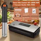 INKBIRD FOOD VACUUM SEALER MACHINE SOUS VIDE COOKER CULINARY IMMERSION SEAL BAGS