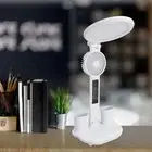 Desk Lamp LED Eye Care Foldable Touch Control Round USB Charging 3 Color Tem WPD