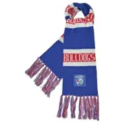 Burley Sekem - Official AFL Western Bulldogs Bar Scarf - FREE POSTAGE