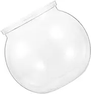 FUTUREORYY Heavy Duty Plastic Fish Bowl Transparent Non Breakable Storage Bowls for Party Favors and Aquarium Decor Reusable Centerpieces