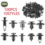 100Pc Bumper Fender Fastener Clips For Alfa Romeo 8c GT 2008 Mazda 6 CX-5 2016 (for: Volvo)