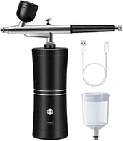 Upgraded Makeup Machine Air Brush Guns Sprayer Rechargeable Handheld Portable Cordless For Makeup Multi Purpose Professional Spray Guns