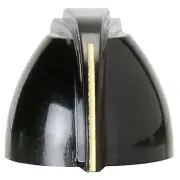 Penn Elcom Z408620 Amplifier Chicken Head Knob Black with Ivory Indicator