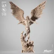 Angel Resin Sculpture Statue Model Kit Marvel X-men Unpainted/Unassembled