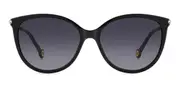 Carolina Herrera HER 0189/G/S Asian Fit 2M2/9O Women’s Sunglasses Black Size 57