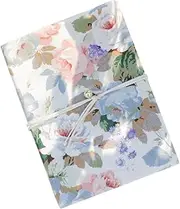 NOLITOY Fabric Book Cover Floral Book Sleeves School Delicate Book Decor Protective Book Protector Material Home Book Covers for Paperbacks Protective Safety Books Cover Book Sleeve