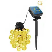 Ozoffer 1x Garden Decor 100/200LED Solar Globe String Lights Fairy Outdoor Festoon Party